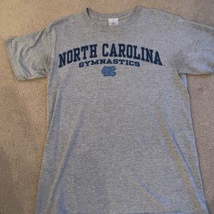 North Carolina gymnastics tee shirt